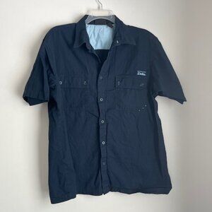 Genuine Dickies Short Sleeve Button Up Shirt Size 2XL